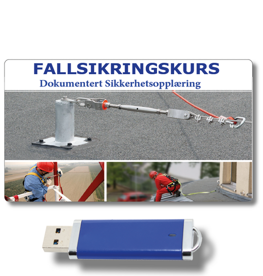 Dokumentert | K USB Fallsikring Norsk