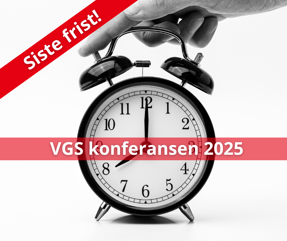 Siste frist for påmelding til VGS konferansen 2025!