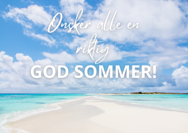 Ønsker alle en fantastisk sommer 2025!