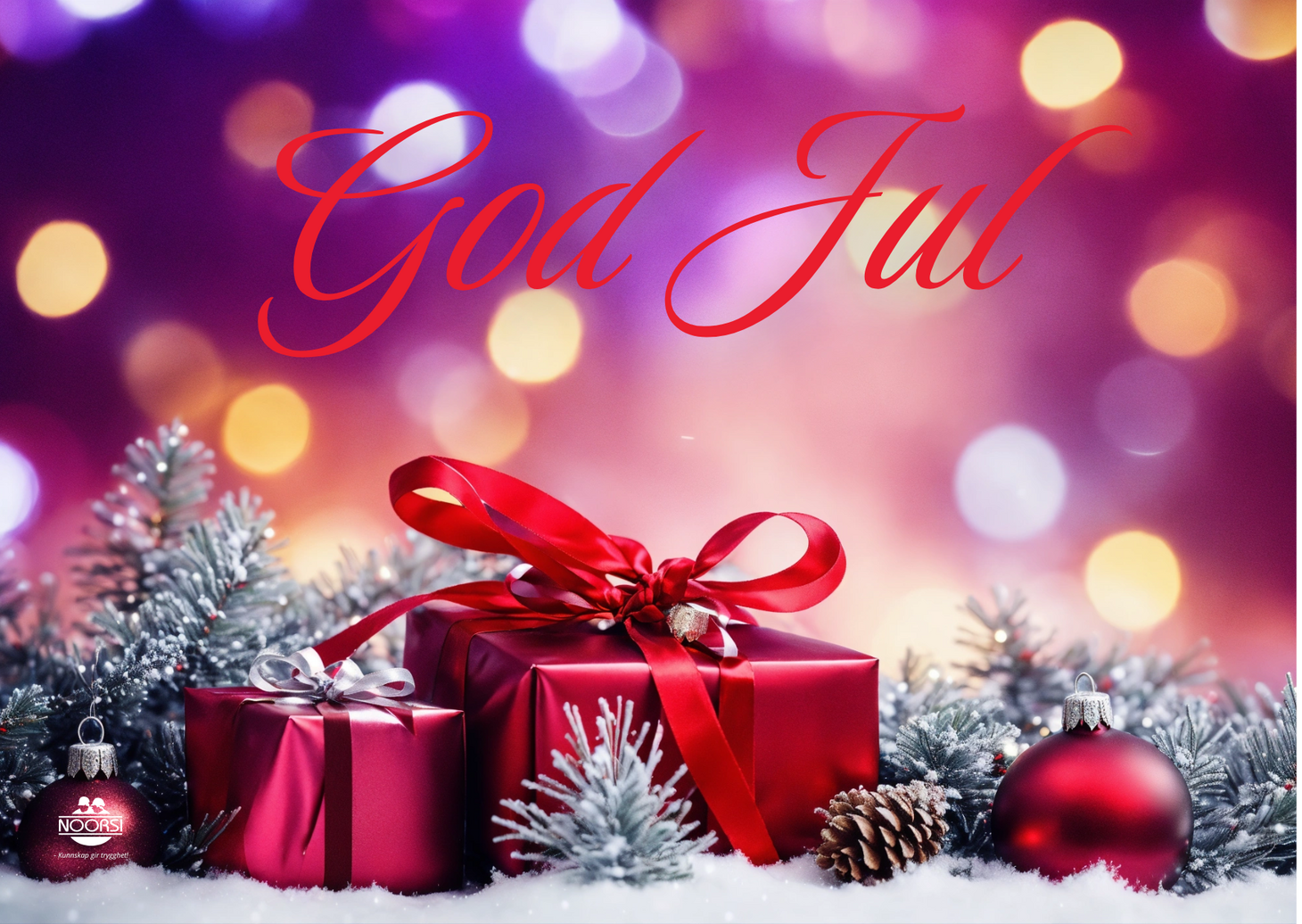 God jul fra oss i NOORSI!