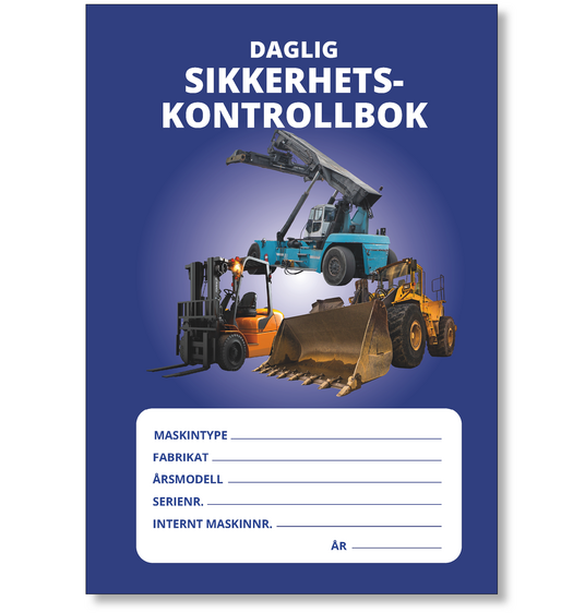 Truck | Daglig sikkerhetskontrollbok