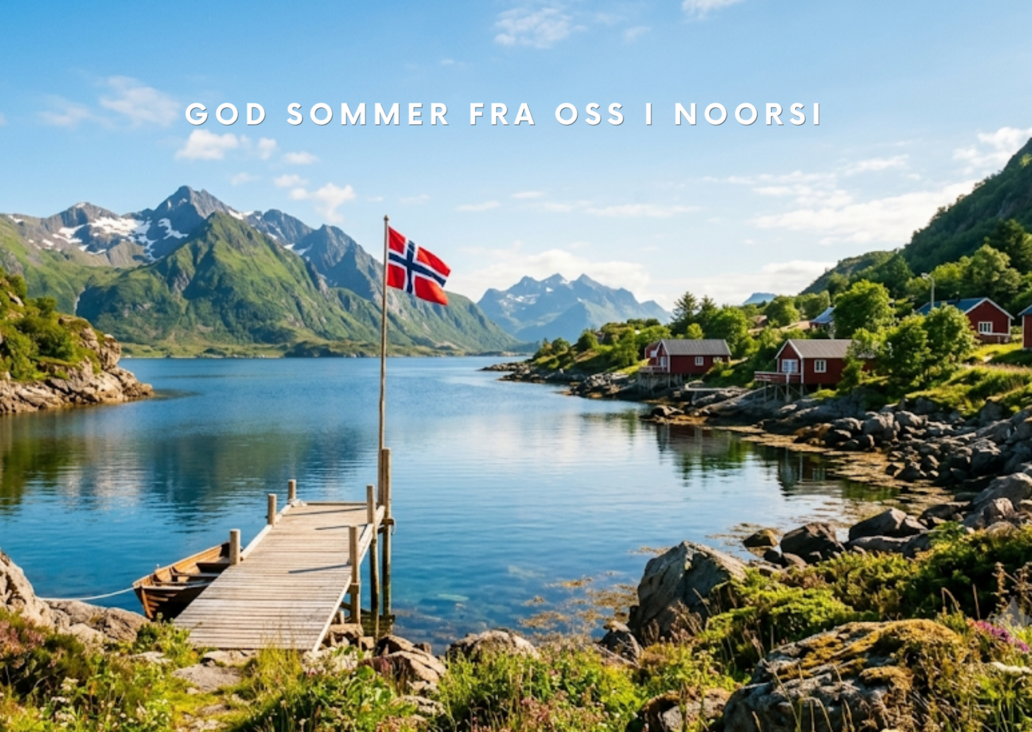 En sommerhilsen fra oss i NOORSI