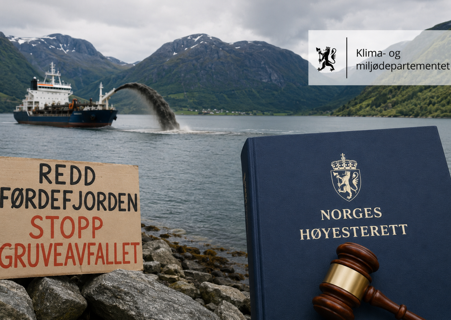 Engebø-saken: Departementet behandler søknad om midlertidig tillatelse etter Høyesteretts dom