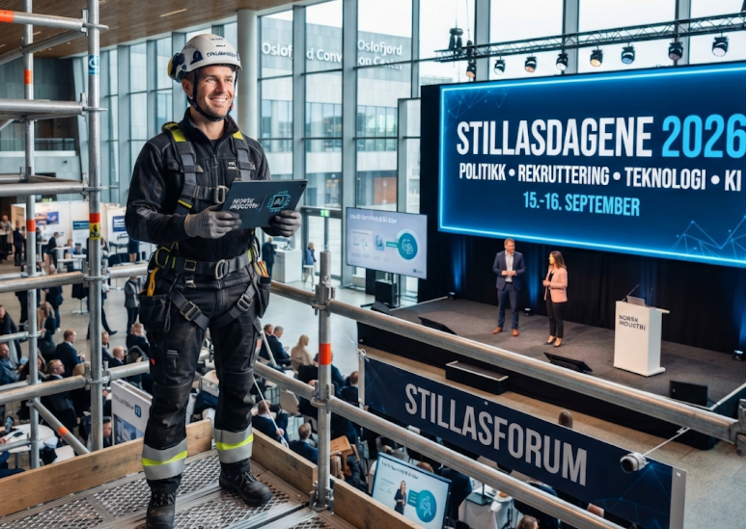 Stillasdagene 2026: Politikk, rekruttering og fremtidsrettet teknologi