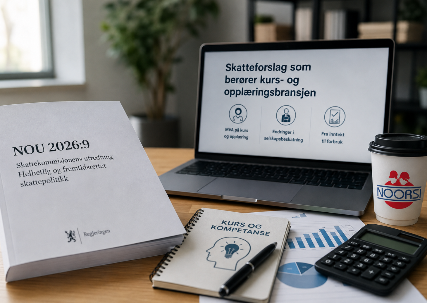 NOORSIs høringssvar på NOU 2026: 9 - Veien mot et bedre og mer forutsigbart skattesystem
